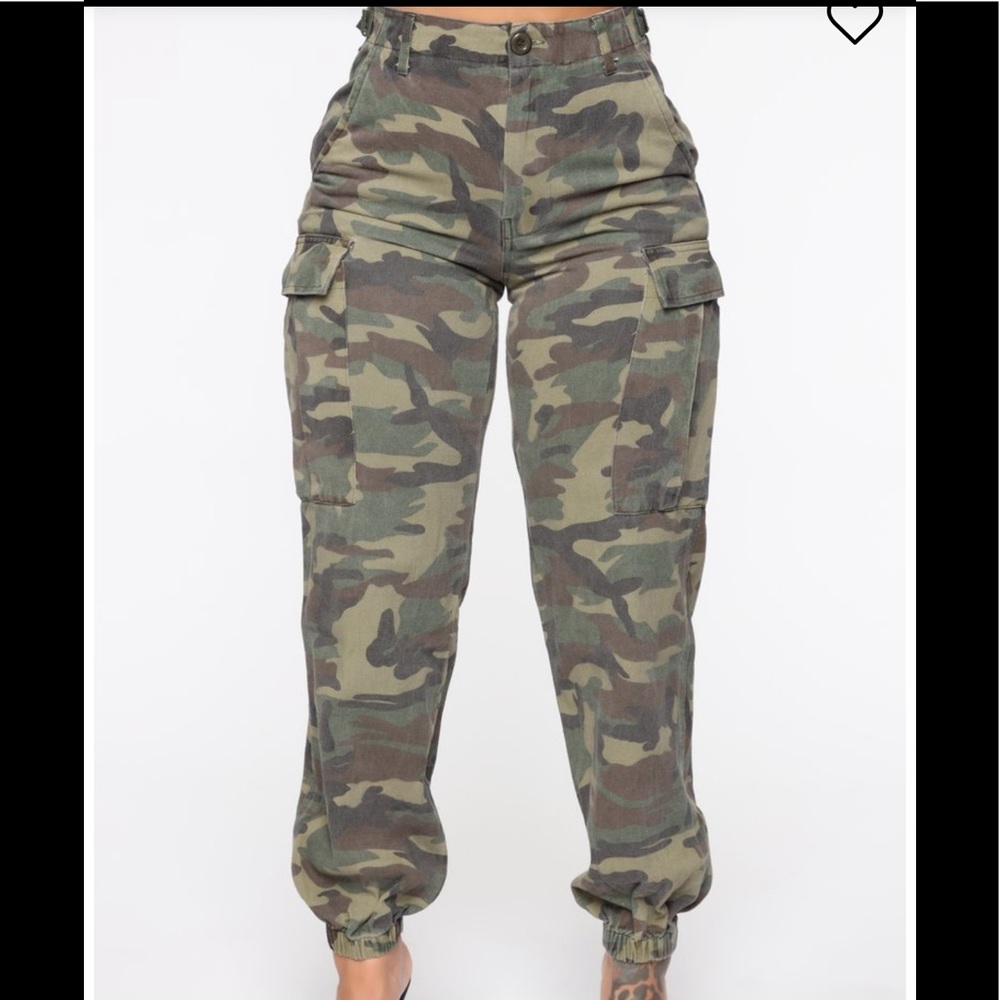 Fashion Nova camo pants